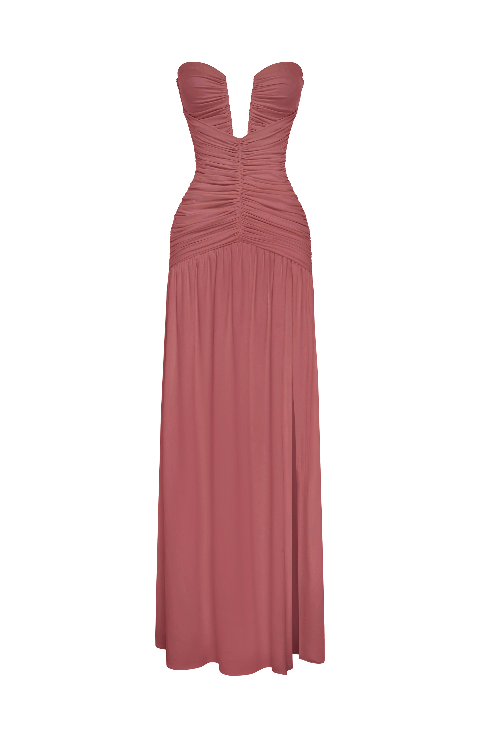 Junia Maxi Dress - Rose Brown