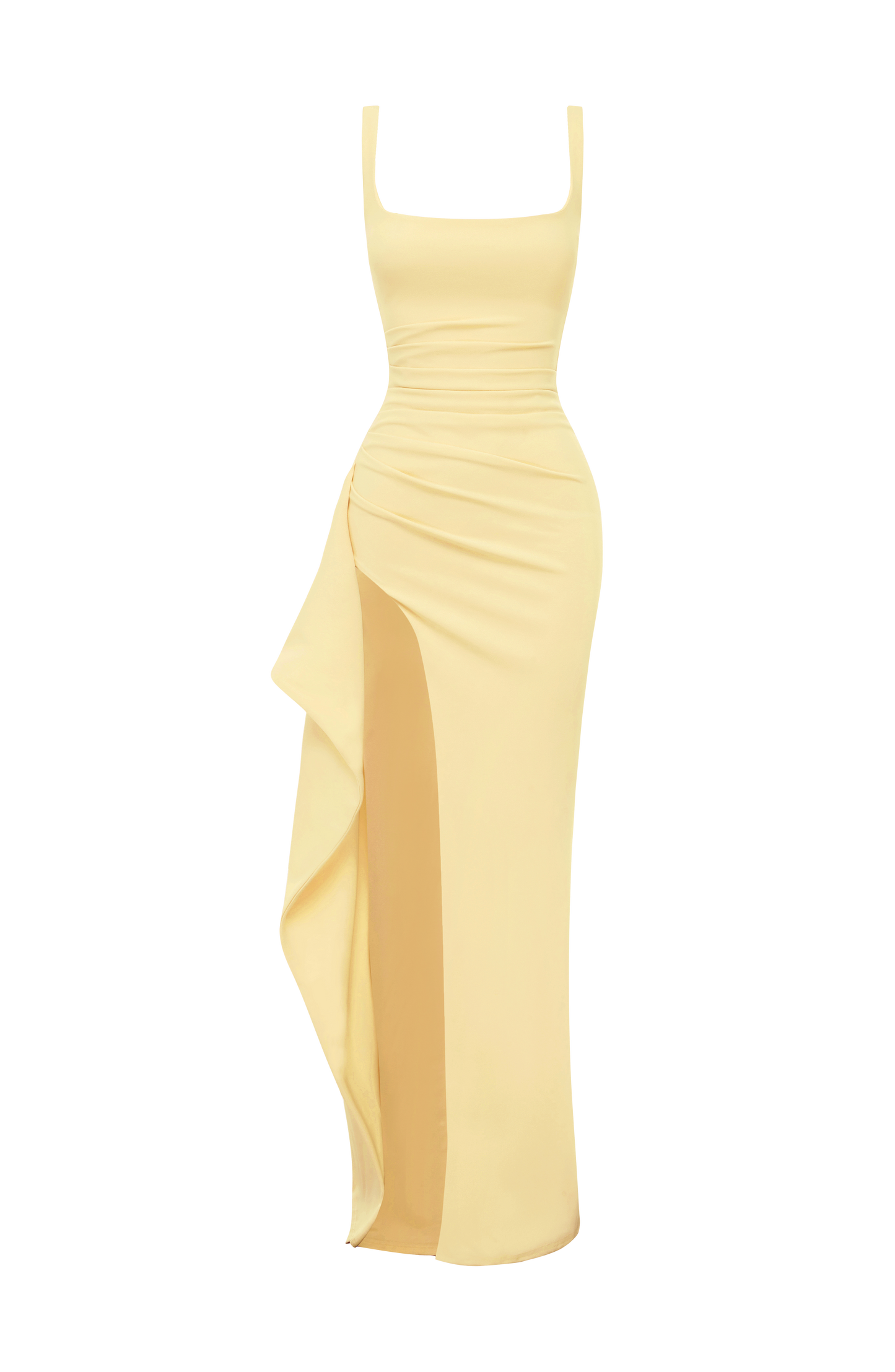 Katana Maxi Dress - Lemon