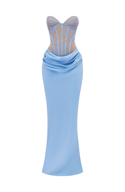 Kathleen Maxi Dress - Powder Blue