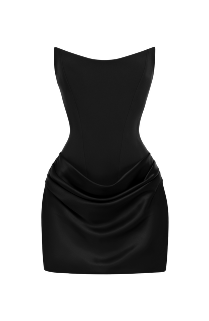 Maggie Mini Dress - Black