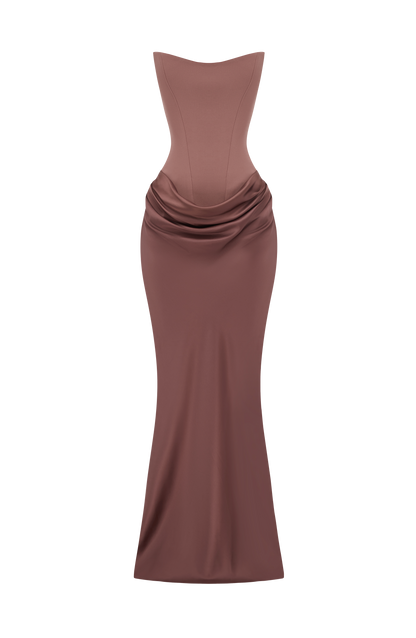 Maggie Maxi Dress - Dusty Rose