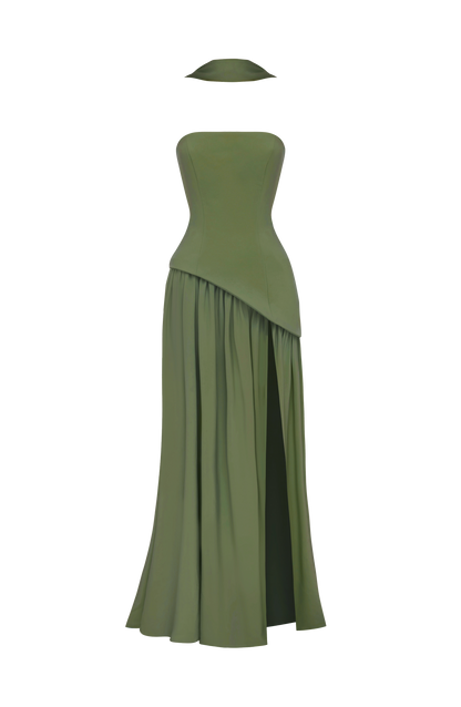 Maliyah Maxi Dress - Khaki