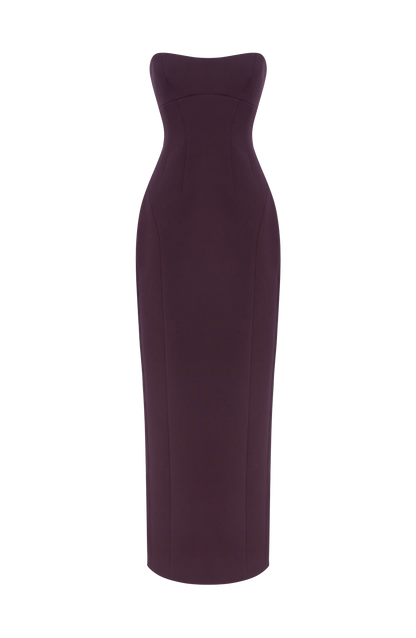 Manon Maxi Dress - Plum