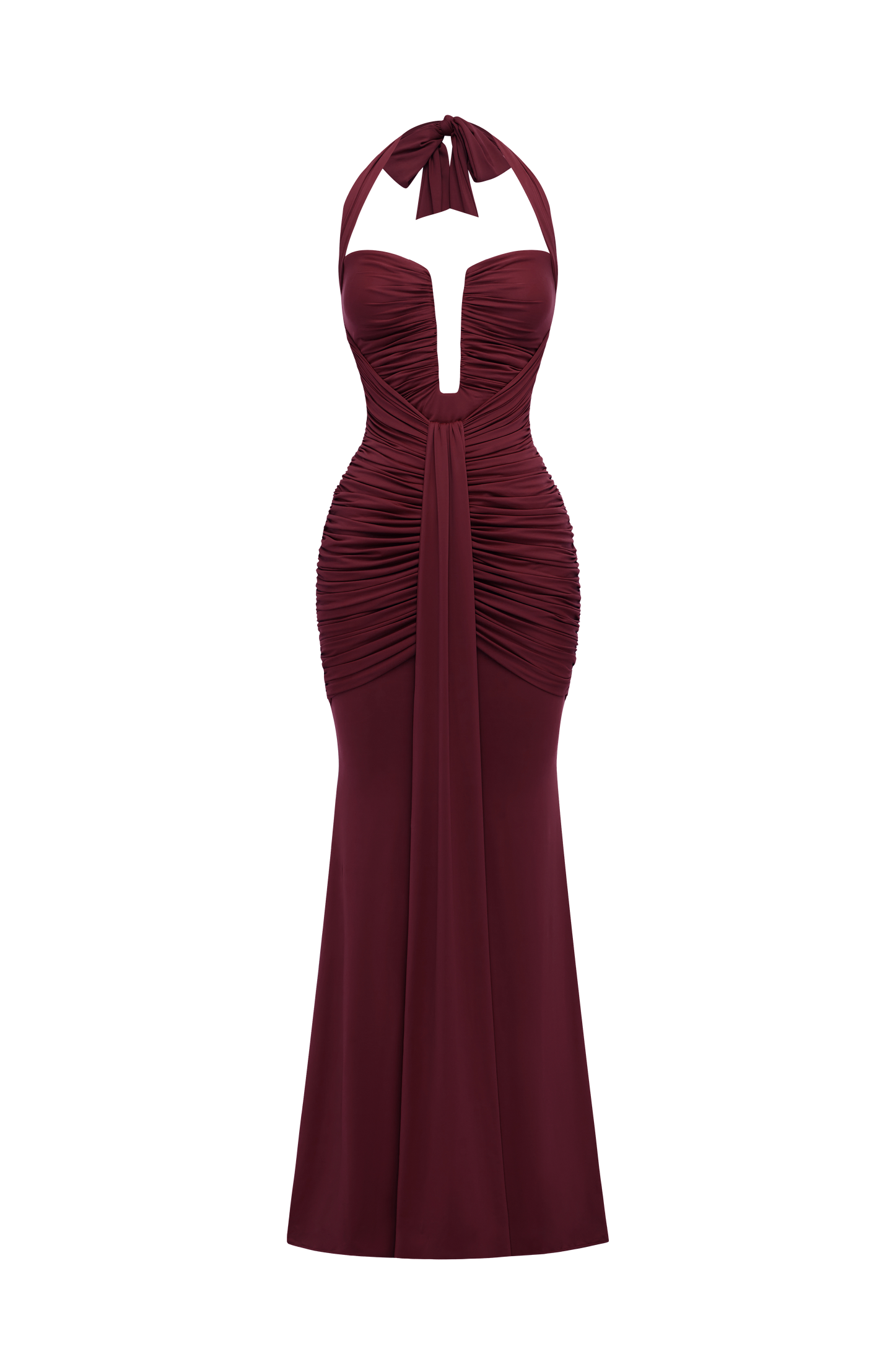 Morrigan Maxi Dress - Cherry Lacquer