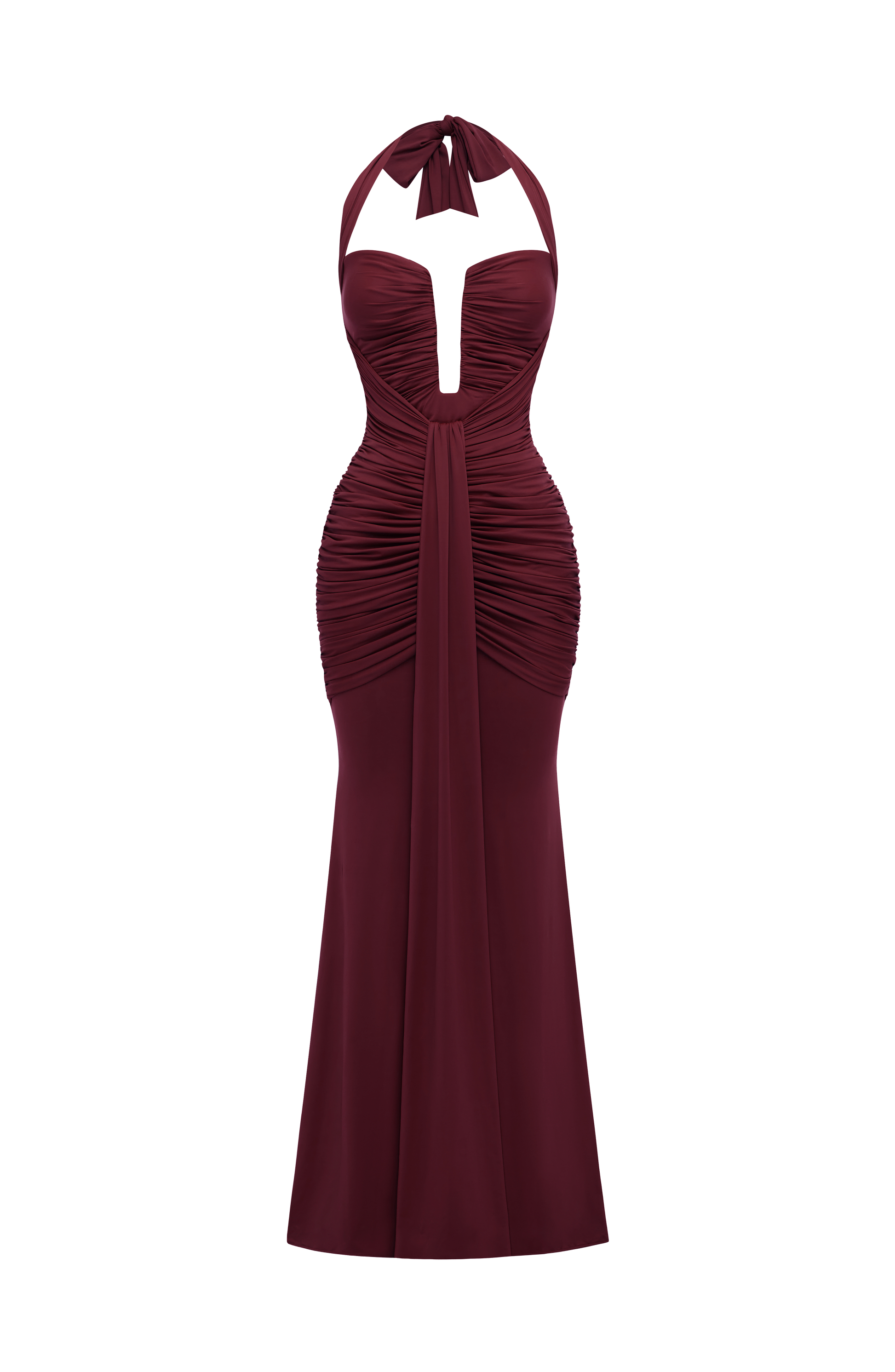 Morrigan Maxi Dress - Cherry Lacquer