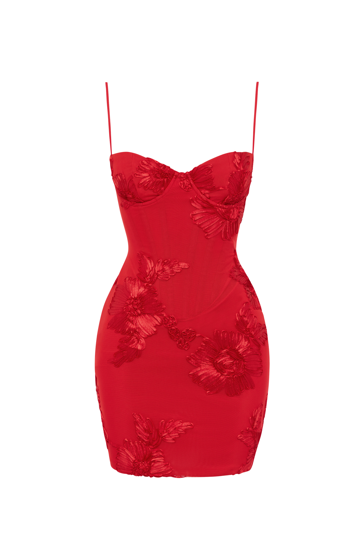 Nefertiti Mini Dress - Red