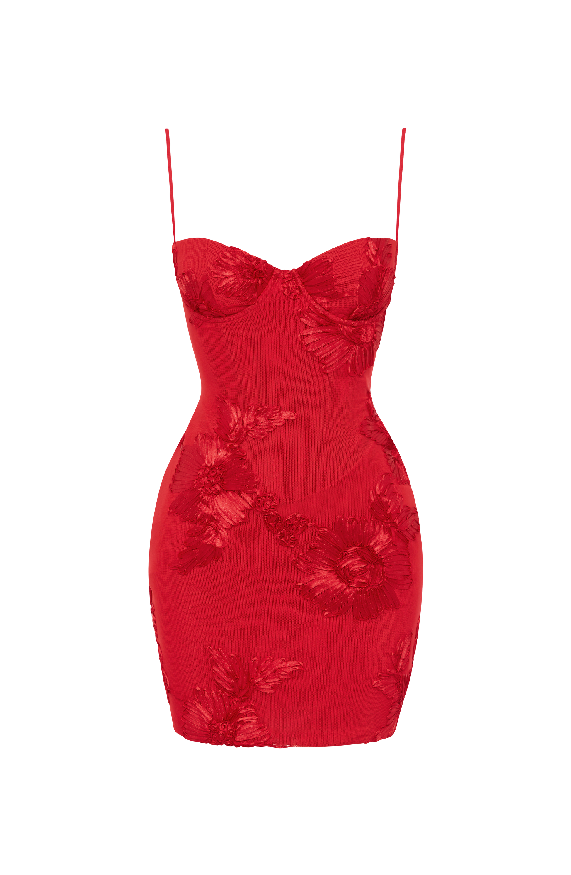 Nefertiti Mini Dress - Red