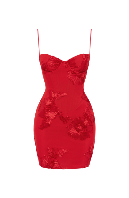 Nefertiti Mini Dress - Red