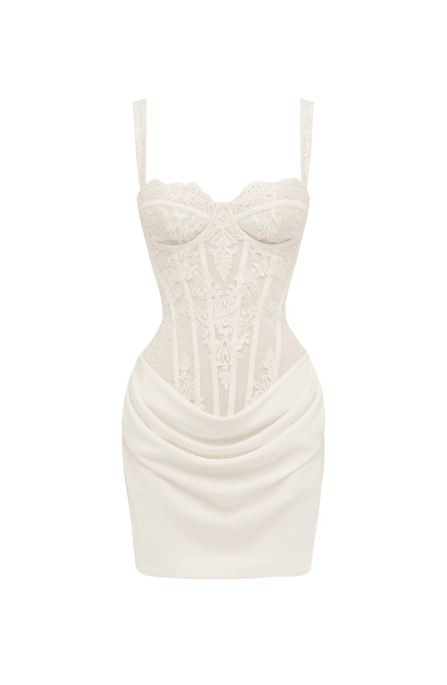 Nerina Mini Dress - Ivory
