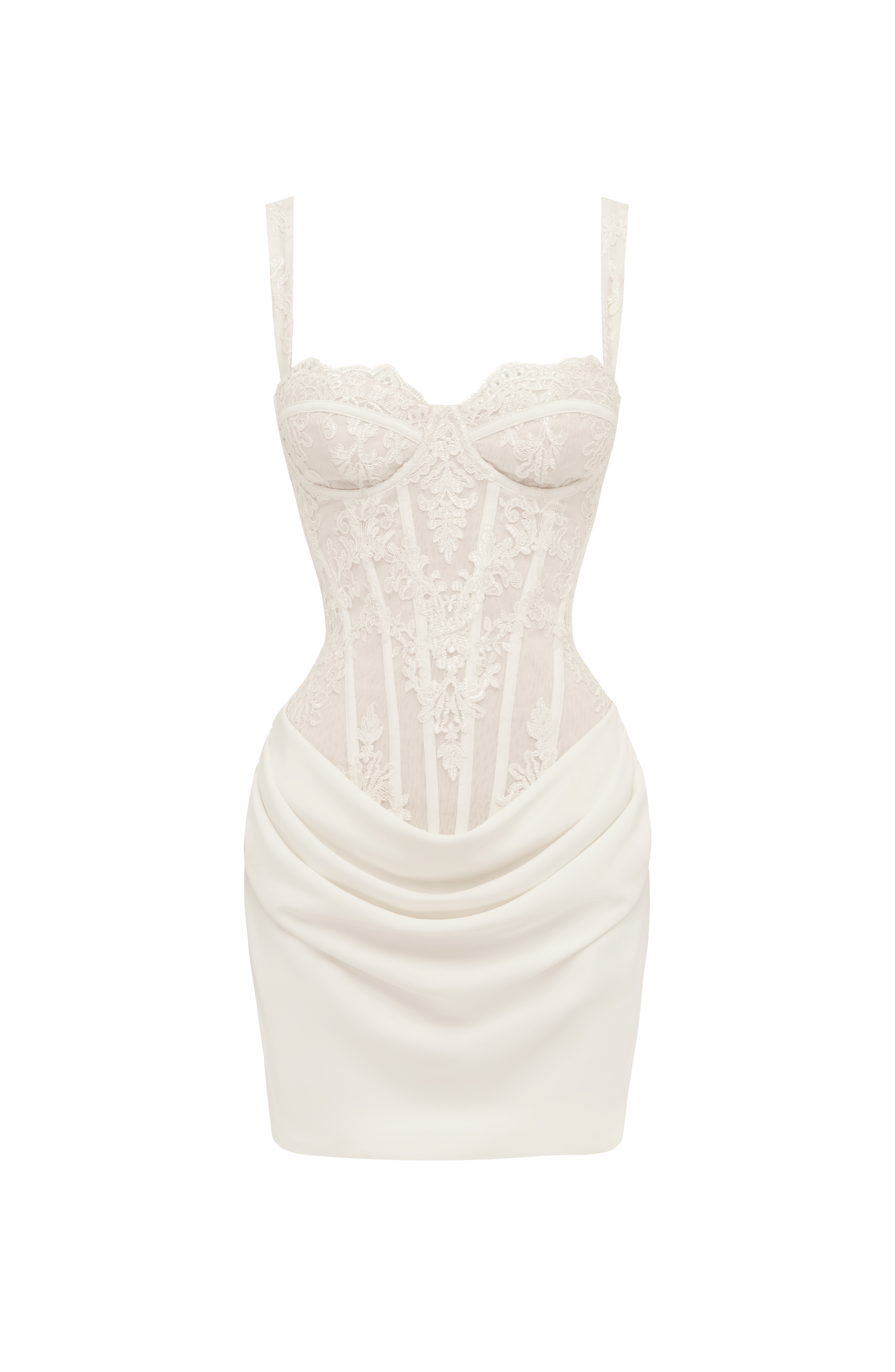 Nerina Mini Dress - Ivory