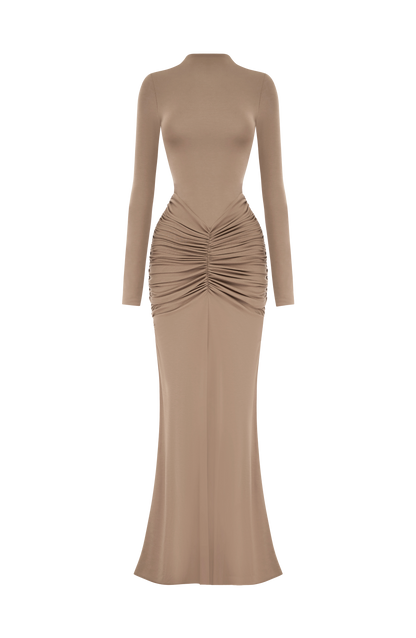 Oriane Maxi Dress - Stone