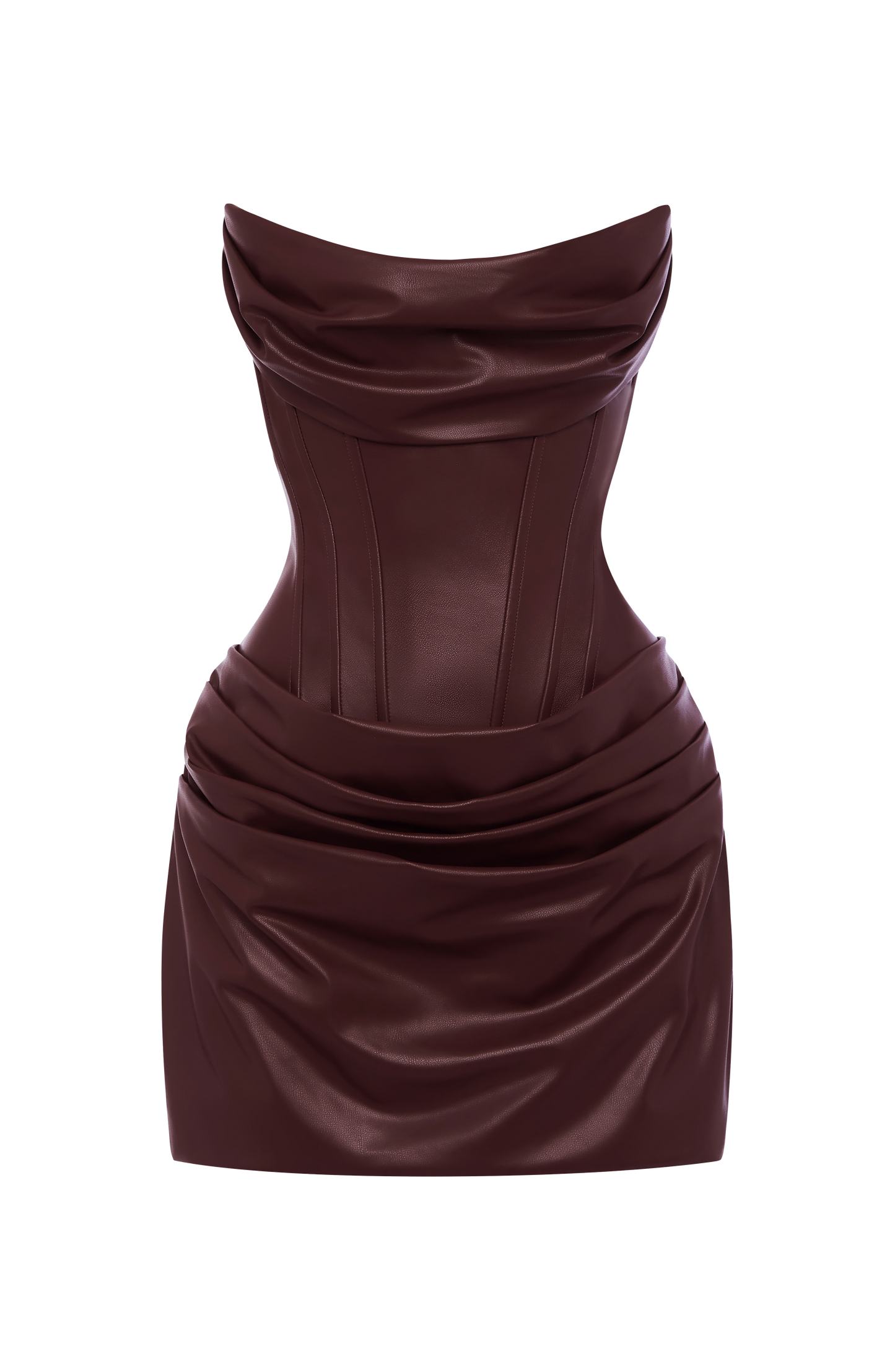 Palmer Mini Dress - Burgundy