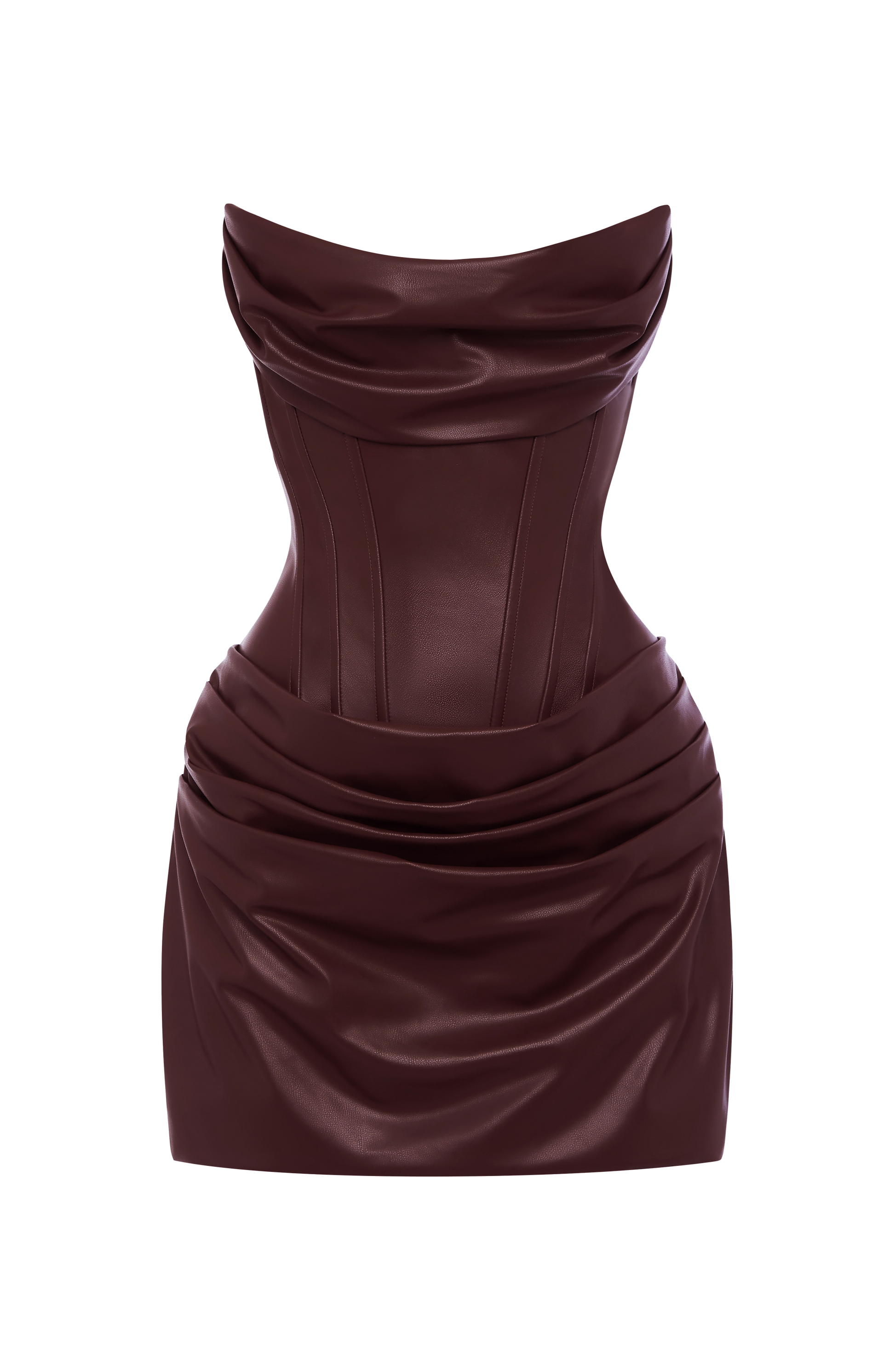 Palmer Mini Dress - Burgundy