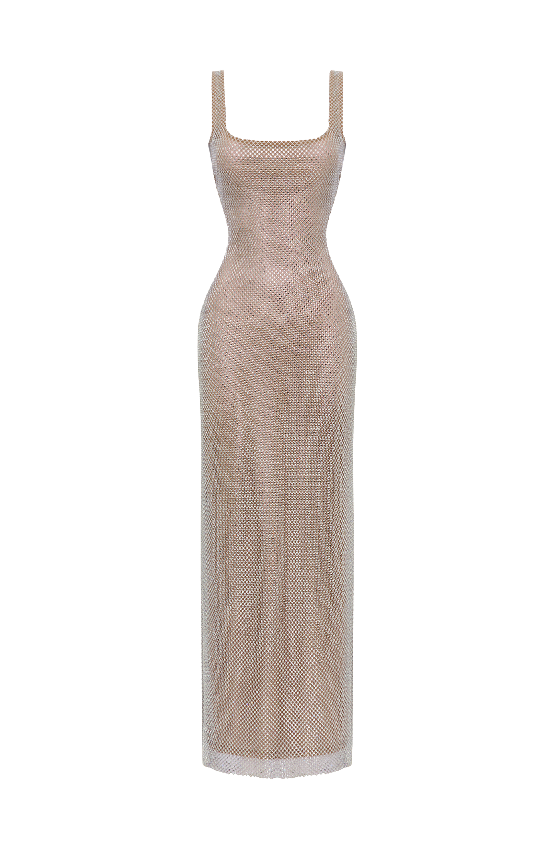 Petra Maxi Dress - Silver