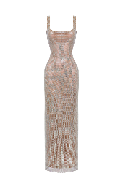 Petra Maxi Dress - Silver