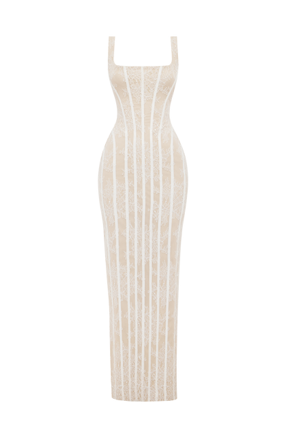 Polina Maxi Dress - Ivory