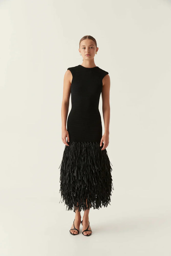 Noir Midi Dress