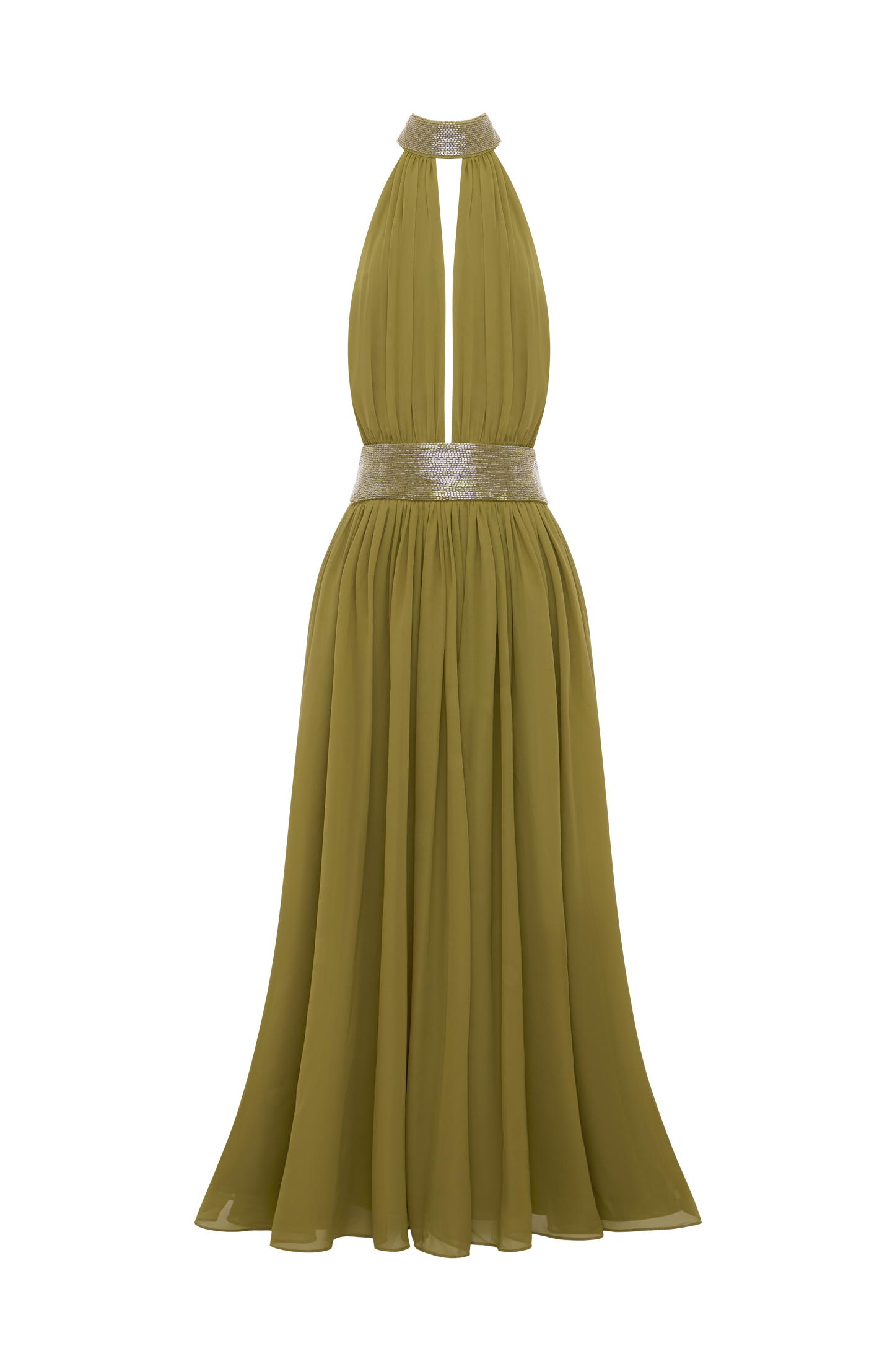 Rosalina Maxi Dress - Deep Olive