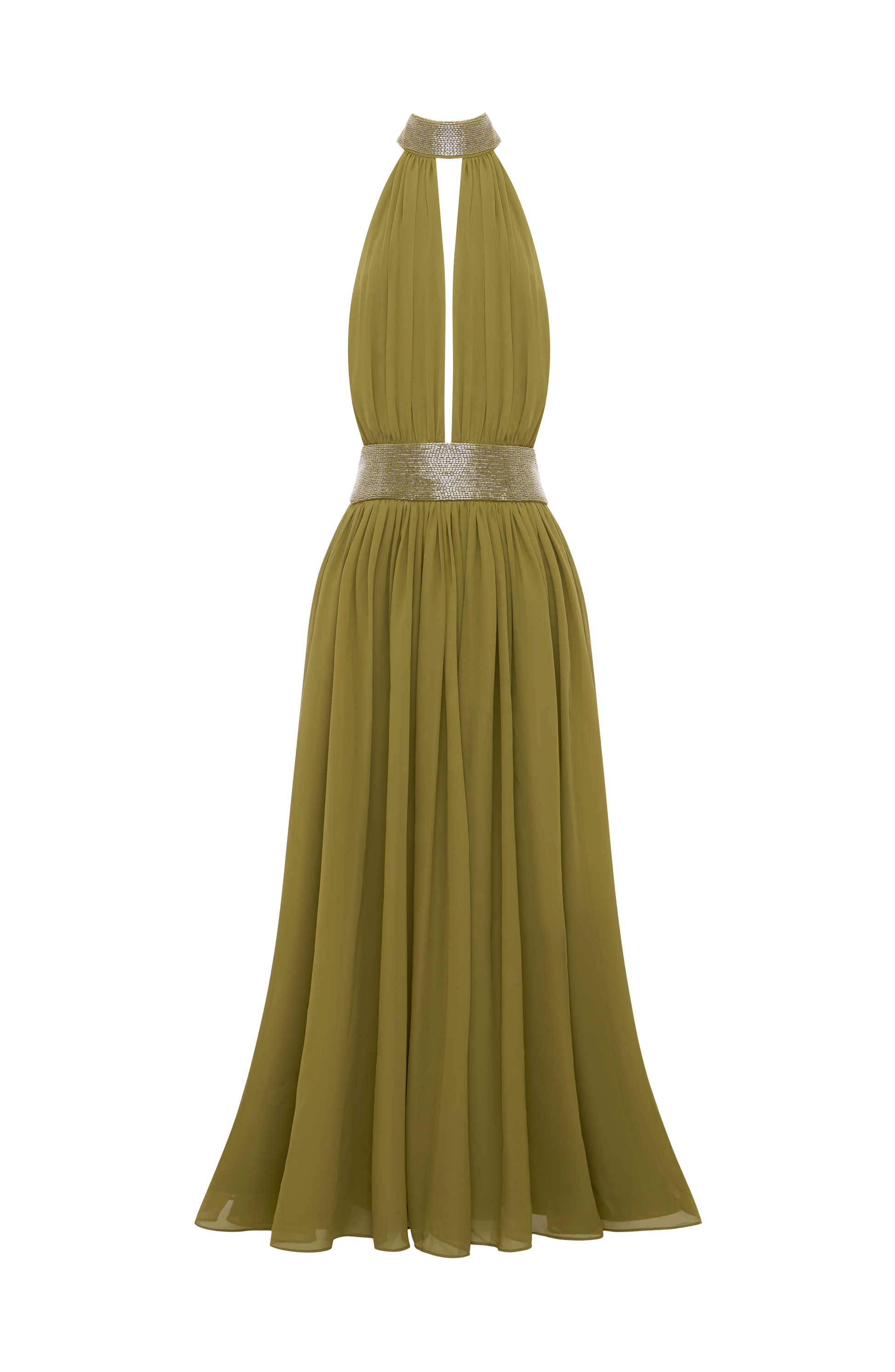 Rosalina Maxi Dress - Deep Olive