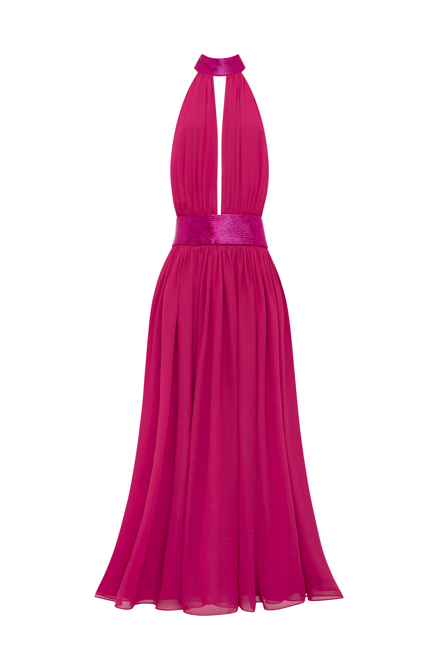 Rosalina Maxi Dress - Raspberry