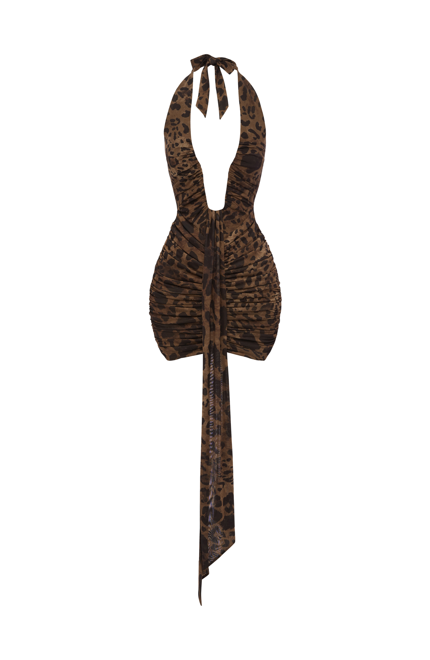 Rosetta Mini Dress - Leopard Print