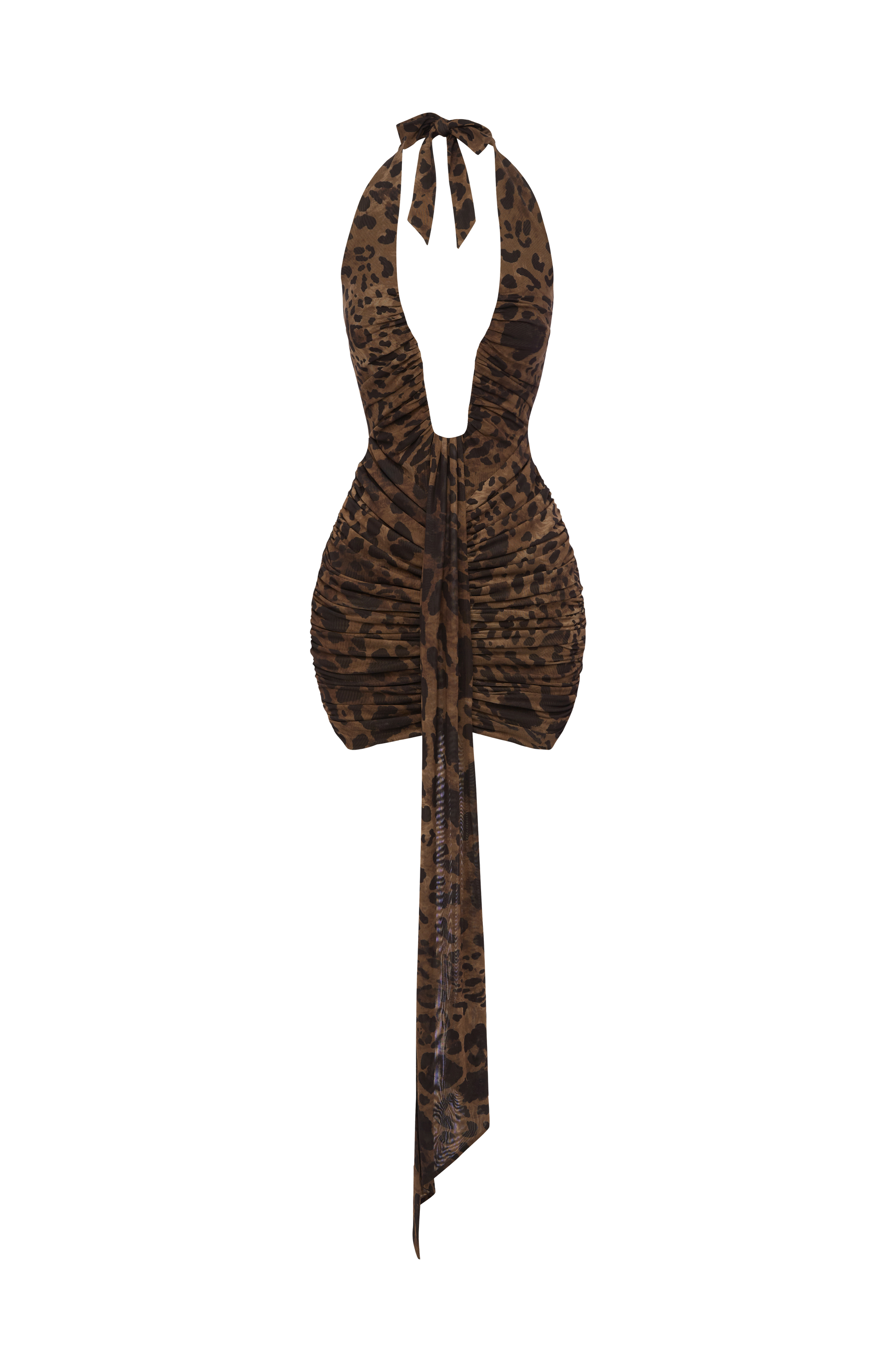 Rosetta Mini Dress - Leopard Print