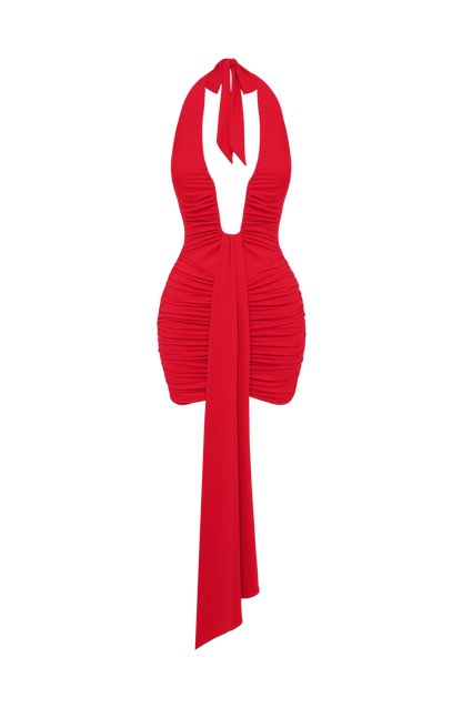 Rosetta Mini Dress - Red