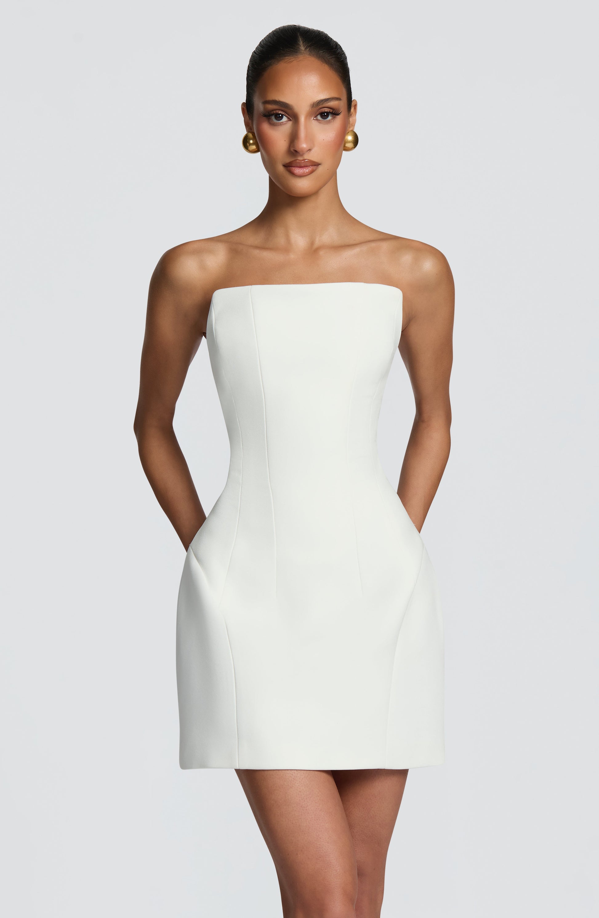 Cadence Mini Dress - Ivory
