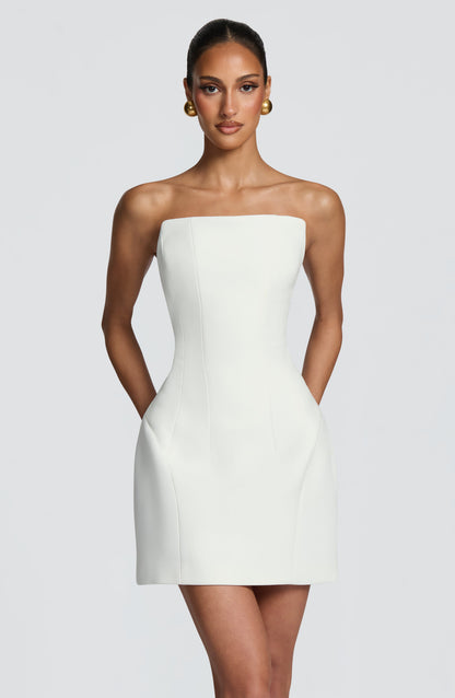 Cadence Mini Dress - Ivory