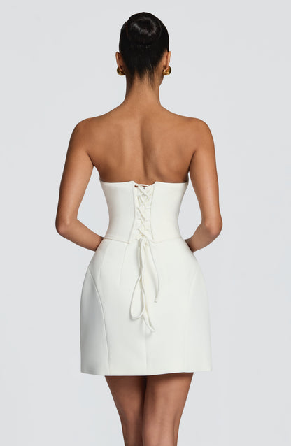 Cadence Mini Dress - Ivory