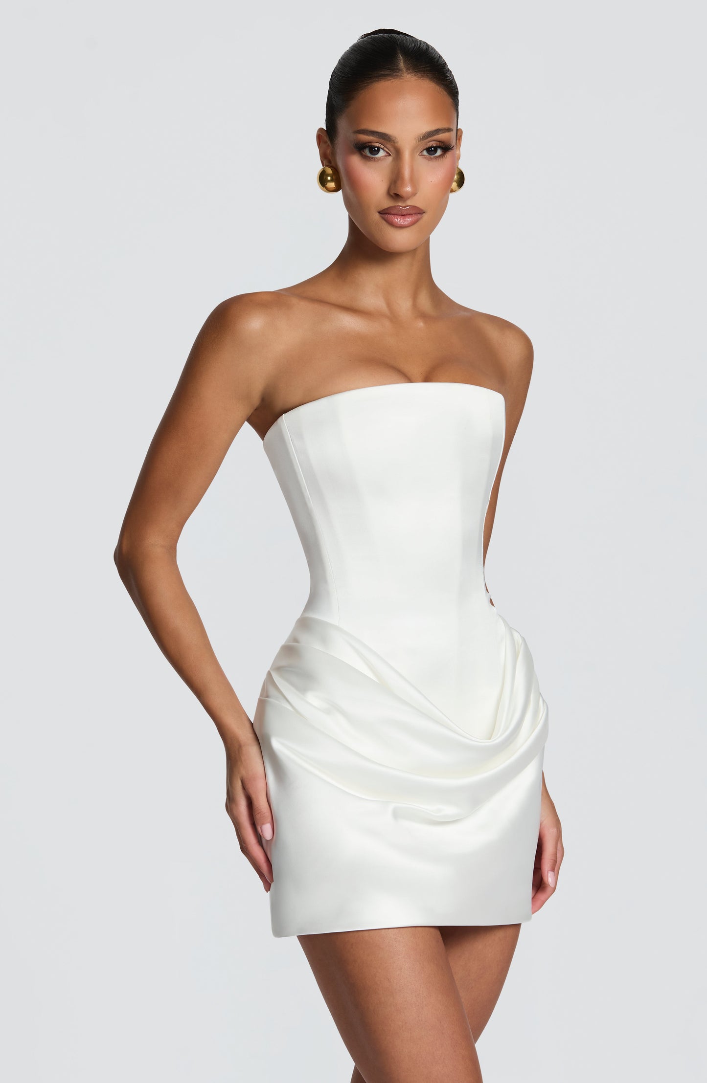 Ella Mini Dress - Ivory