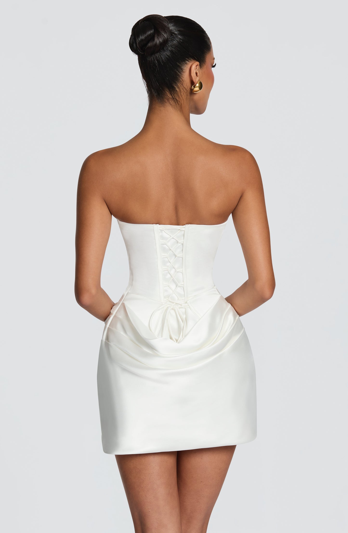 Ella Mini Dress - Ivory