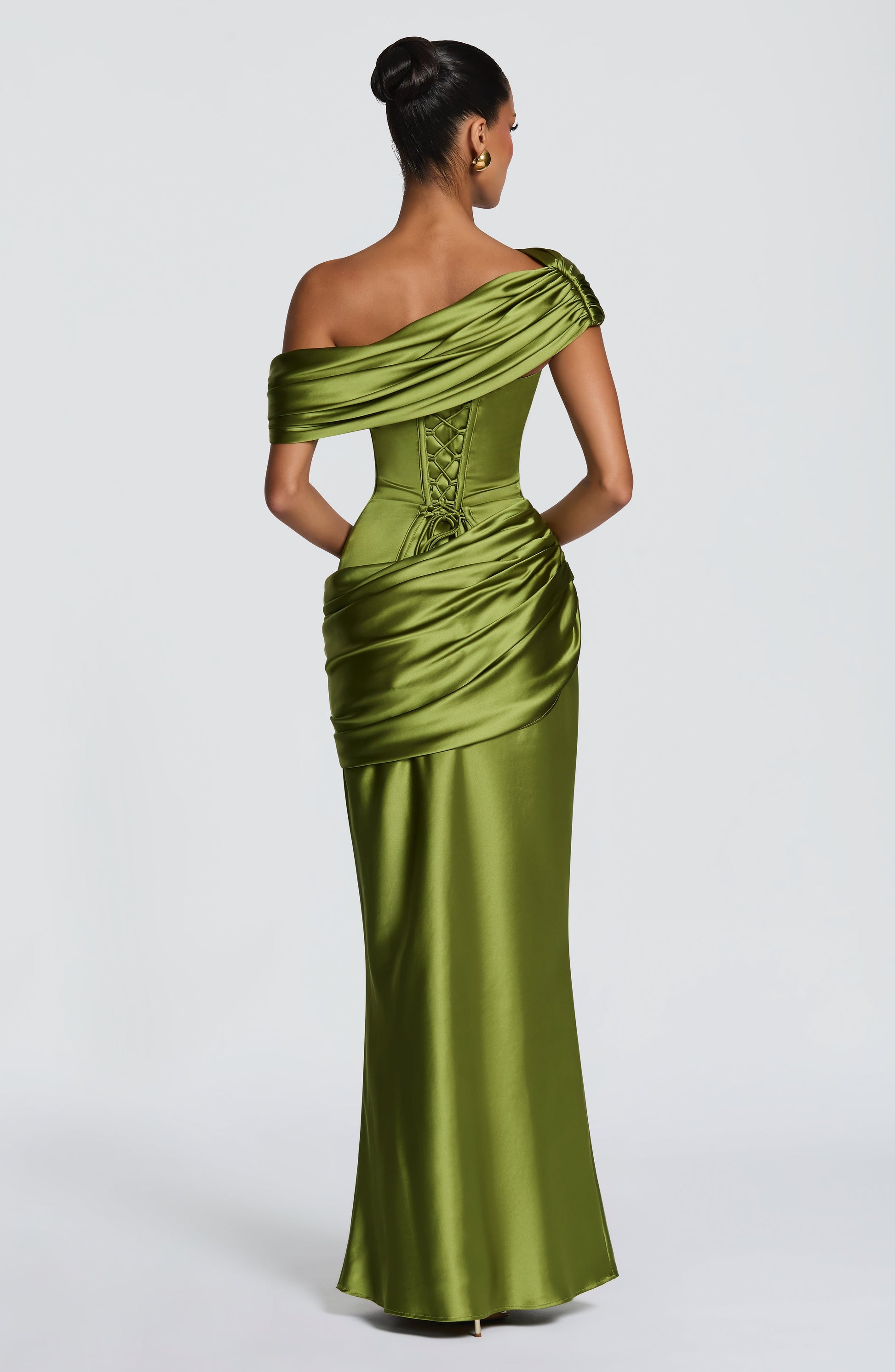 Ella Maxi Dress - Olive
