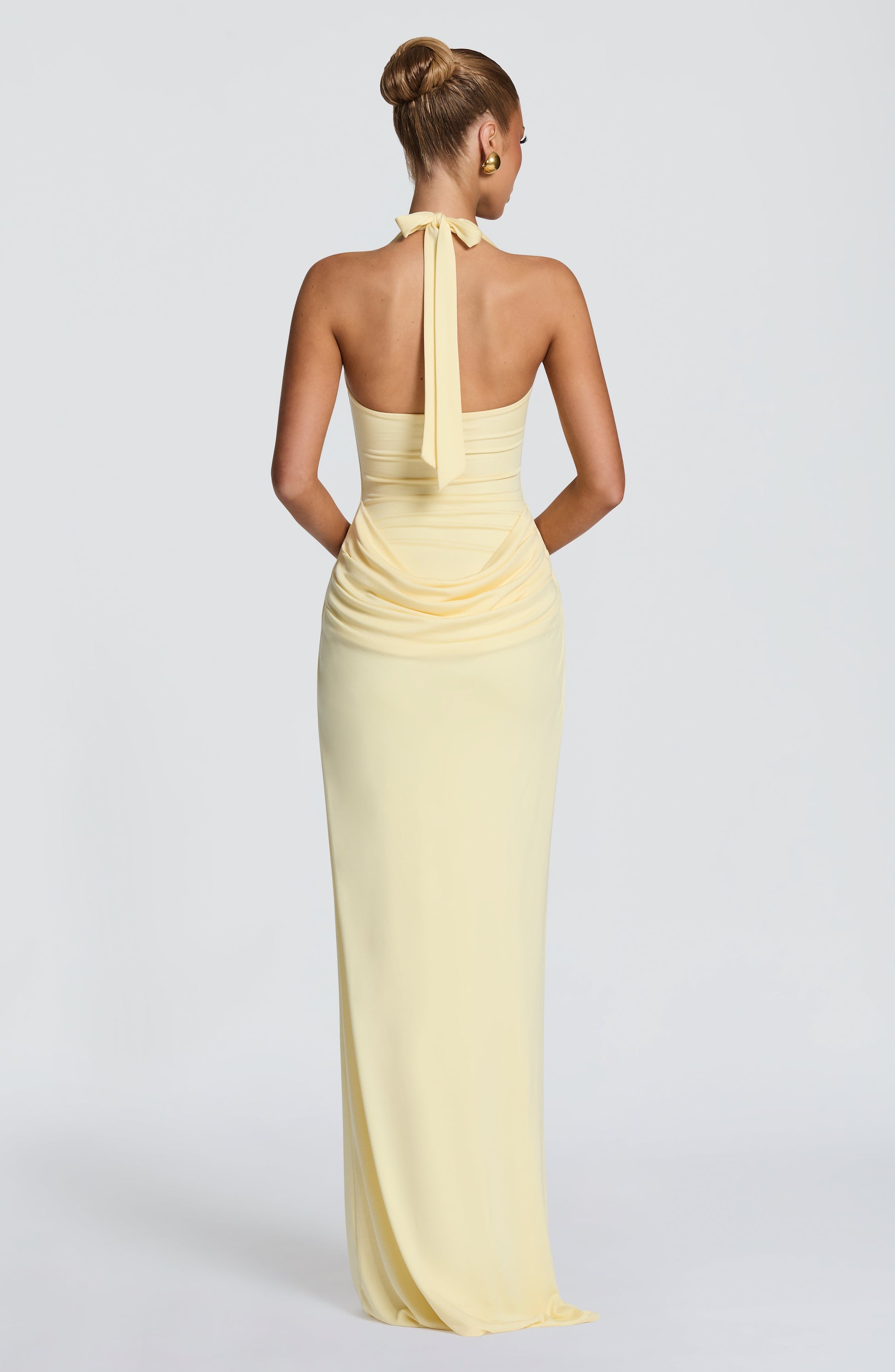 Sharona Maxi Dress - Lemon
