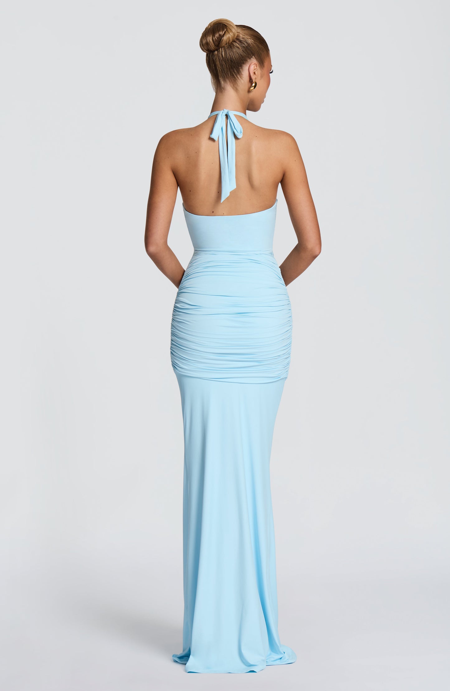 Aesha Maxi Dress - Sky Blue