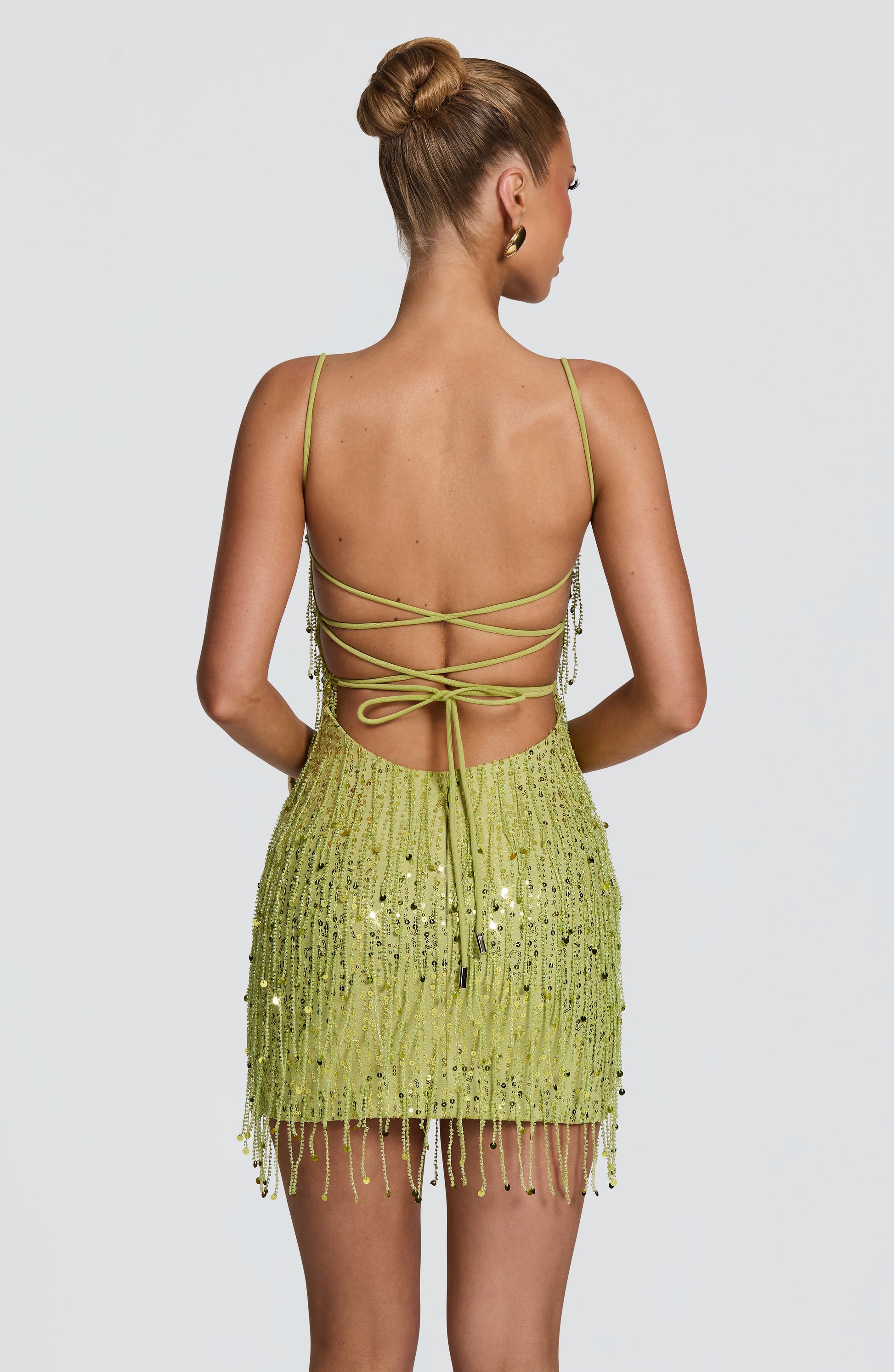 Blaise Mini Dress - Olive