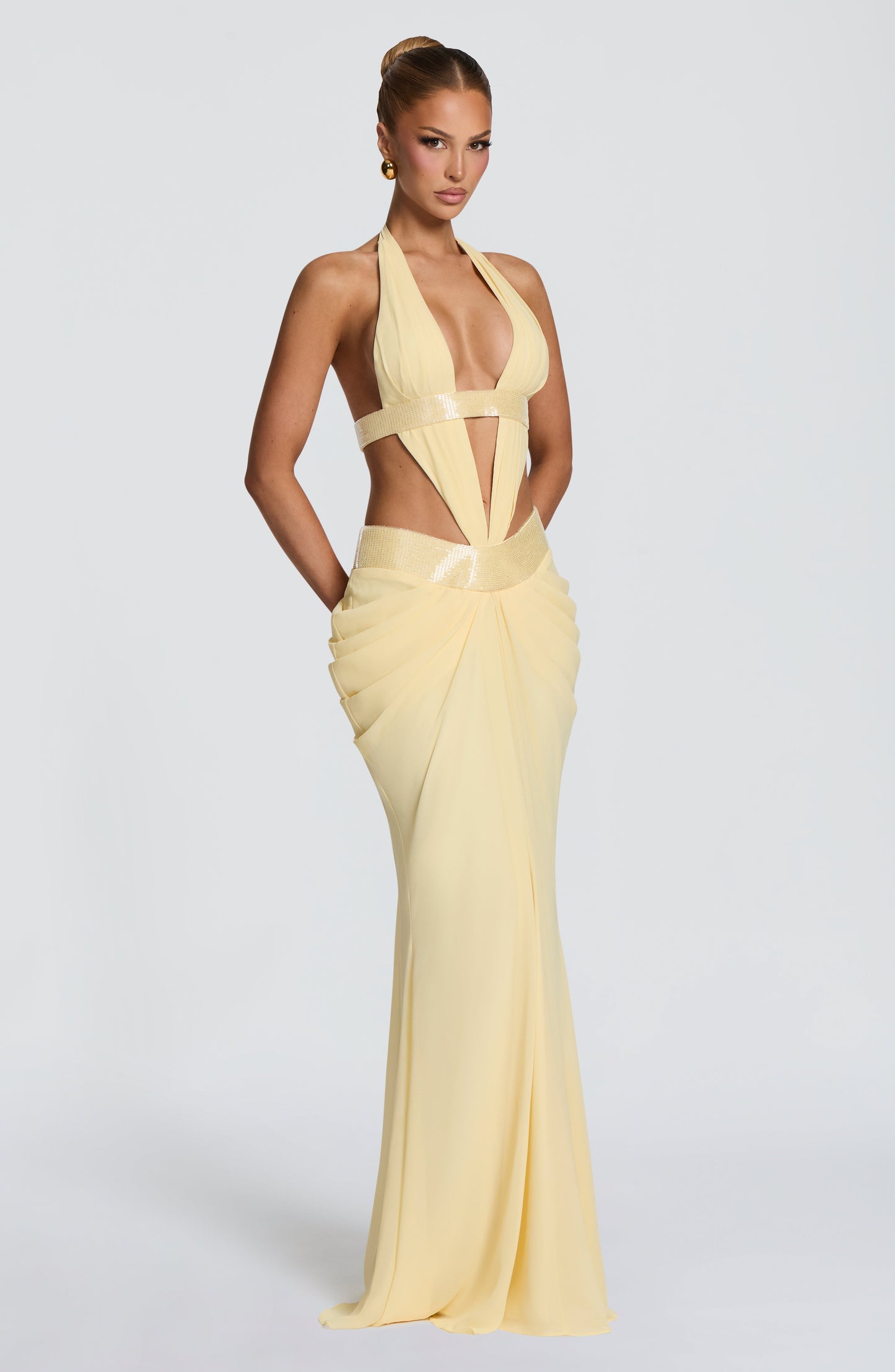 Sophie Maxi Dress - Lemon