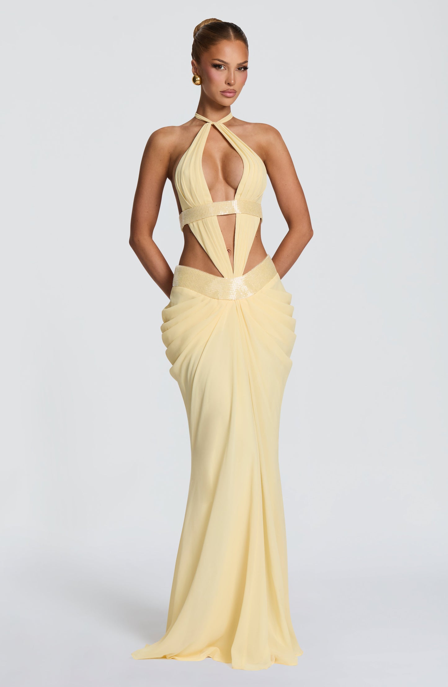 Sophie Maxi Dress - Lemon