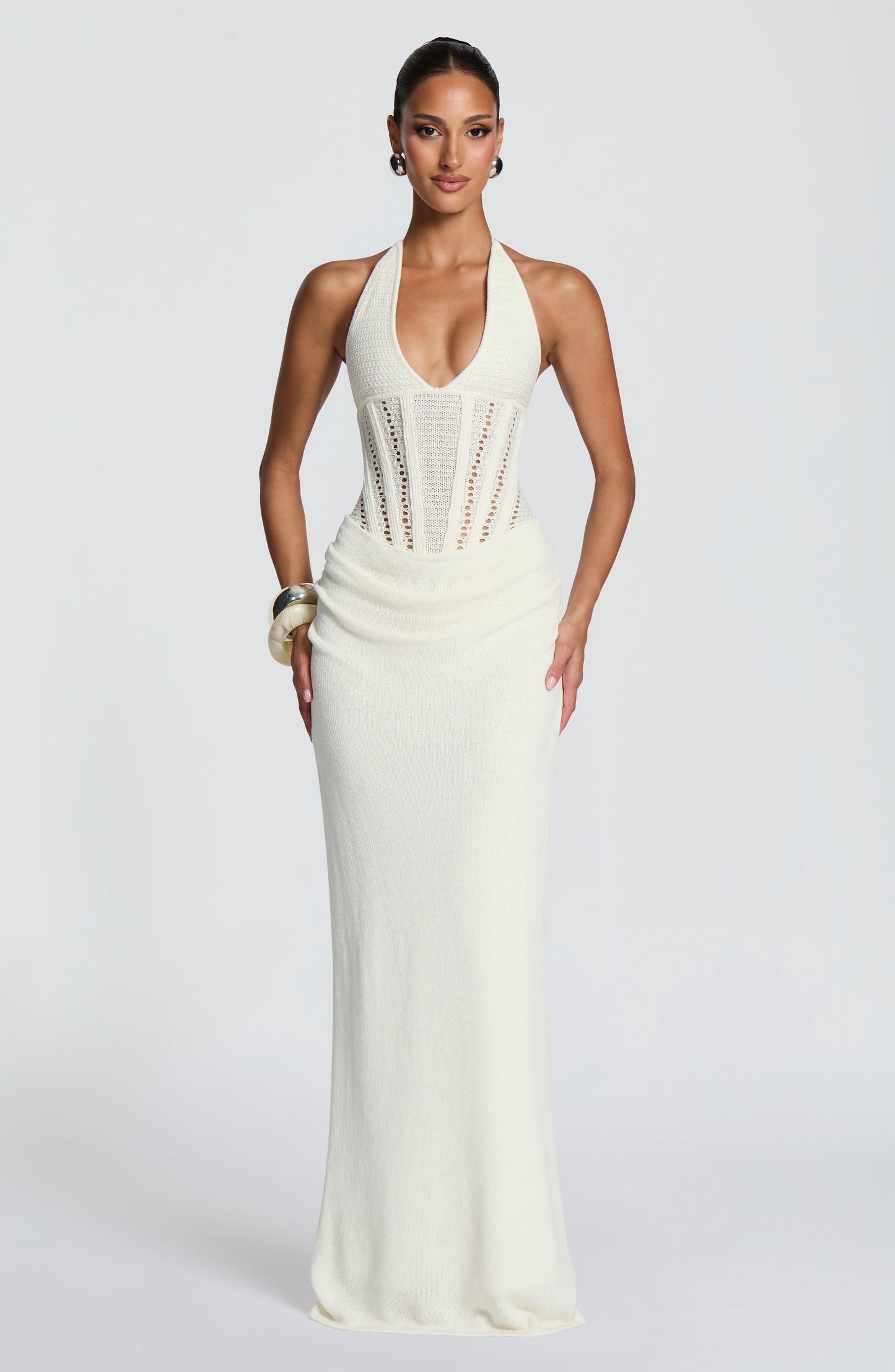 Neeka Maxi Dress - Ivory