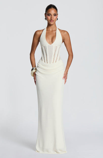 Neeka Maxi Dress - Ivory