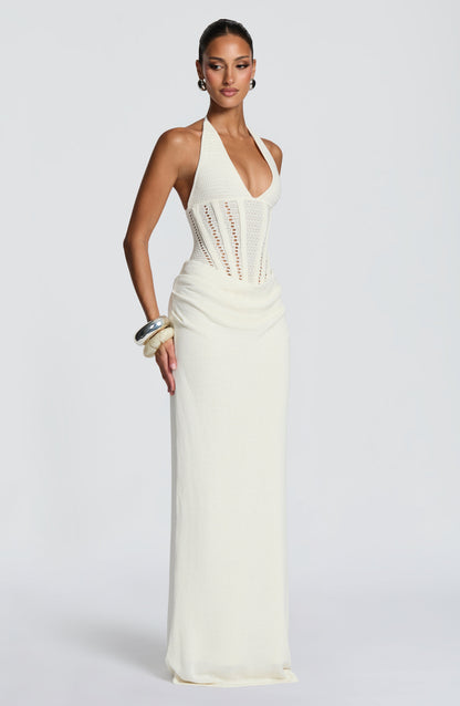 Neeka Maxi Dress - Ivory