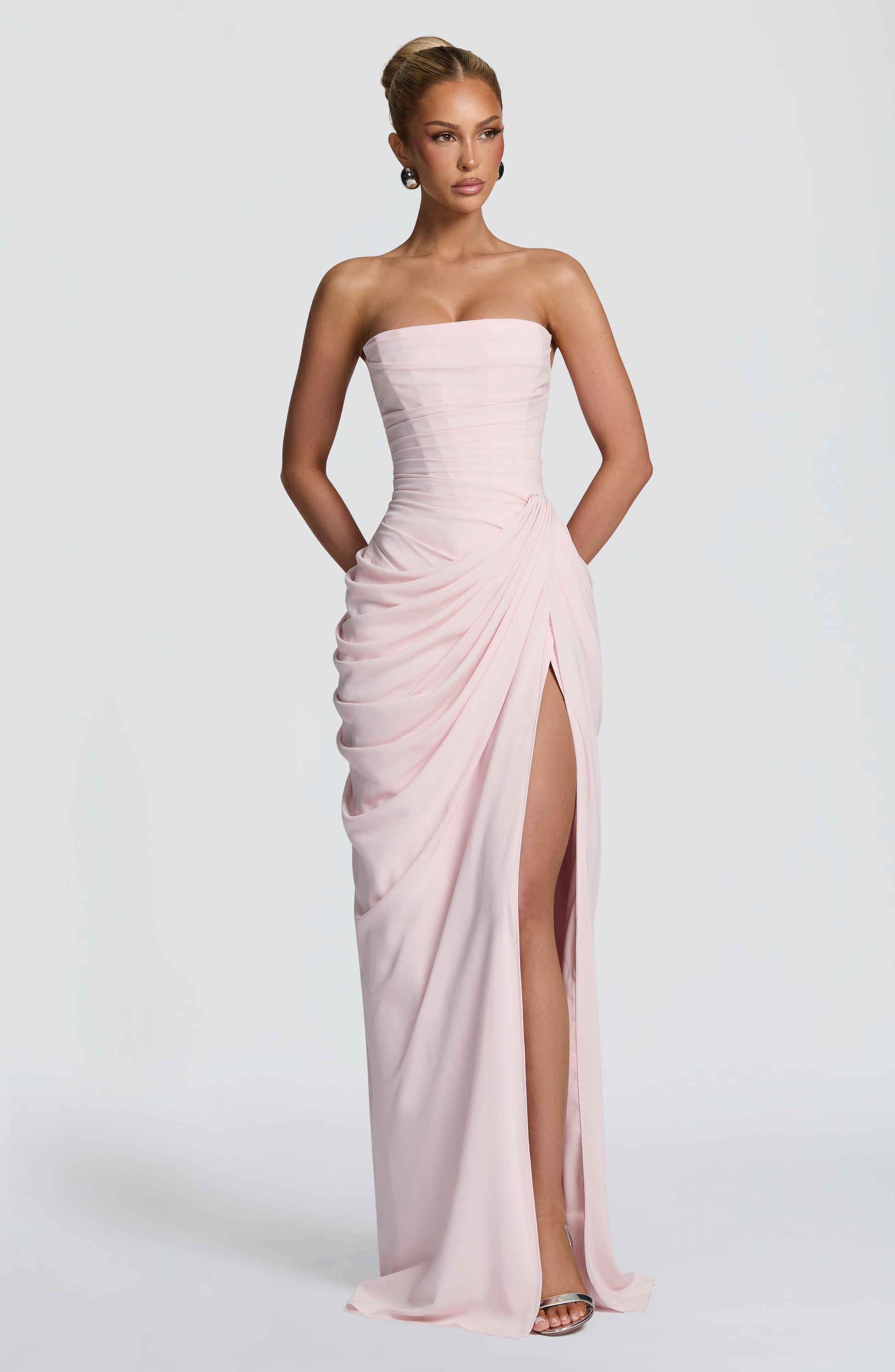 Cyra Maxi Dress - Blush