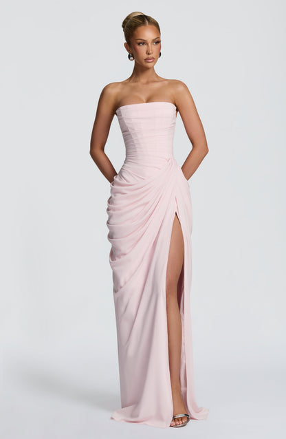 Cyra Maxi Dress - Blush