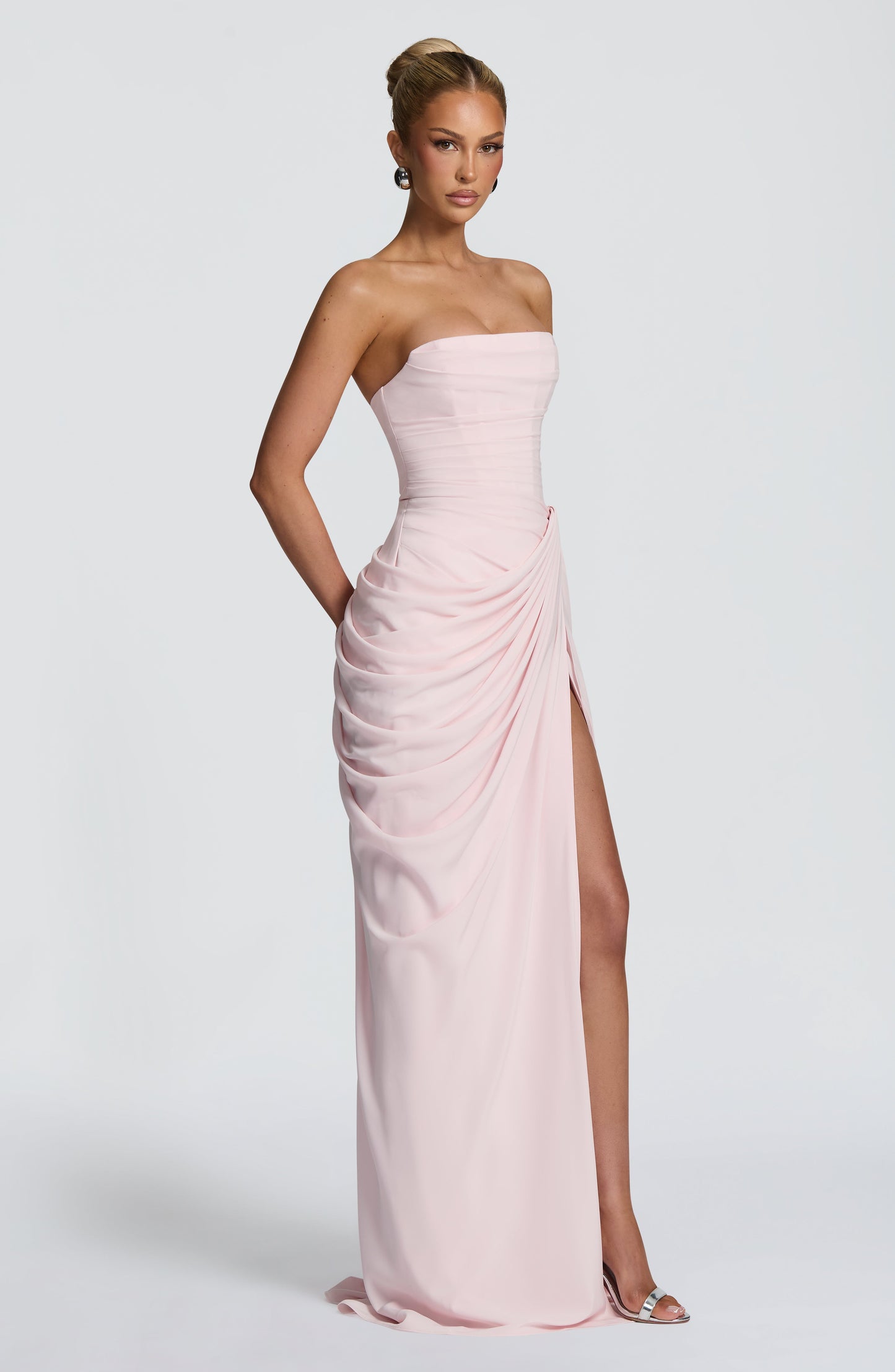 Cyra Maxi Dress - Blush