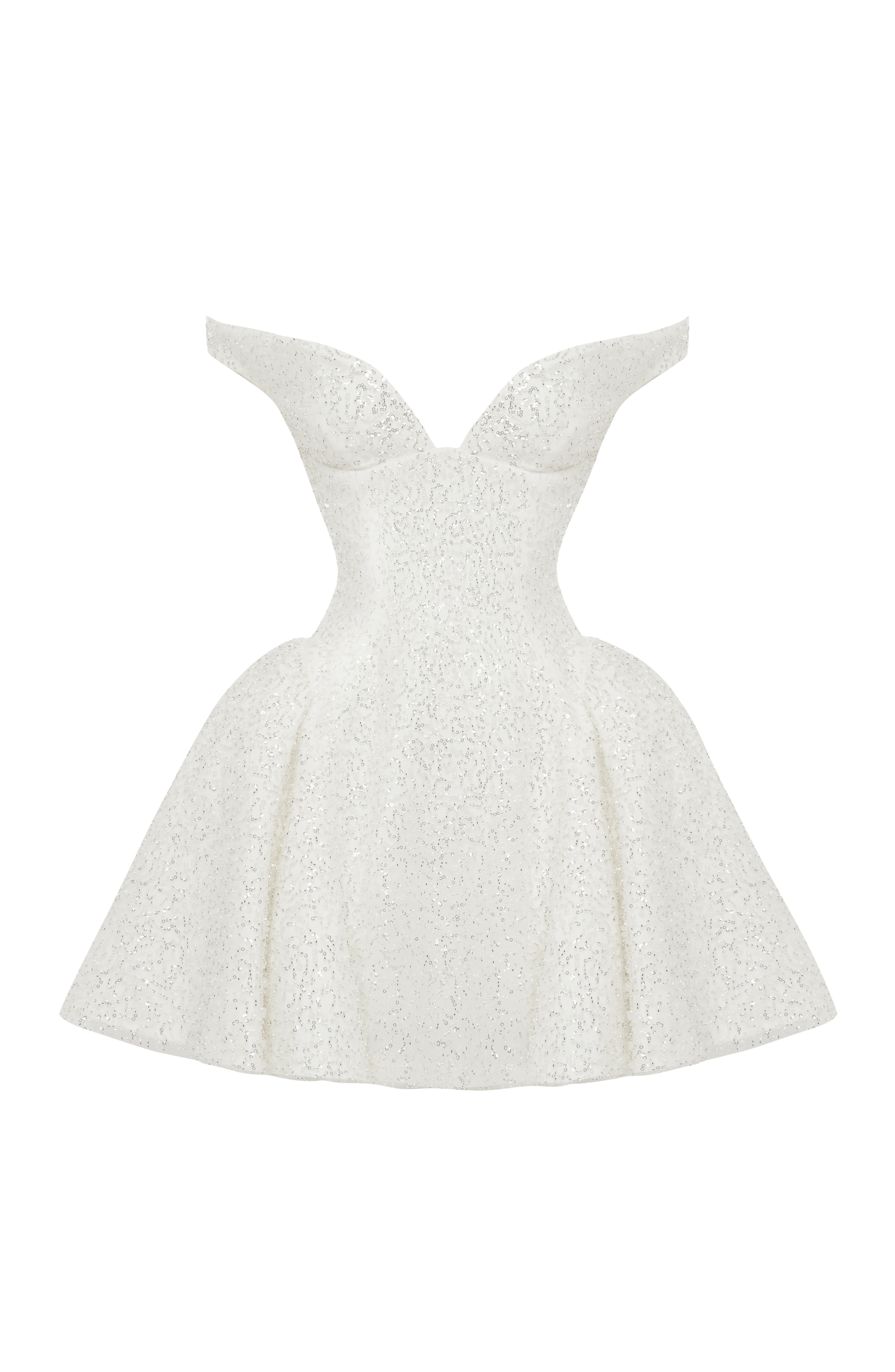 Sapphire Mini Dress - Ivory
