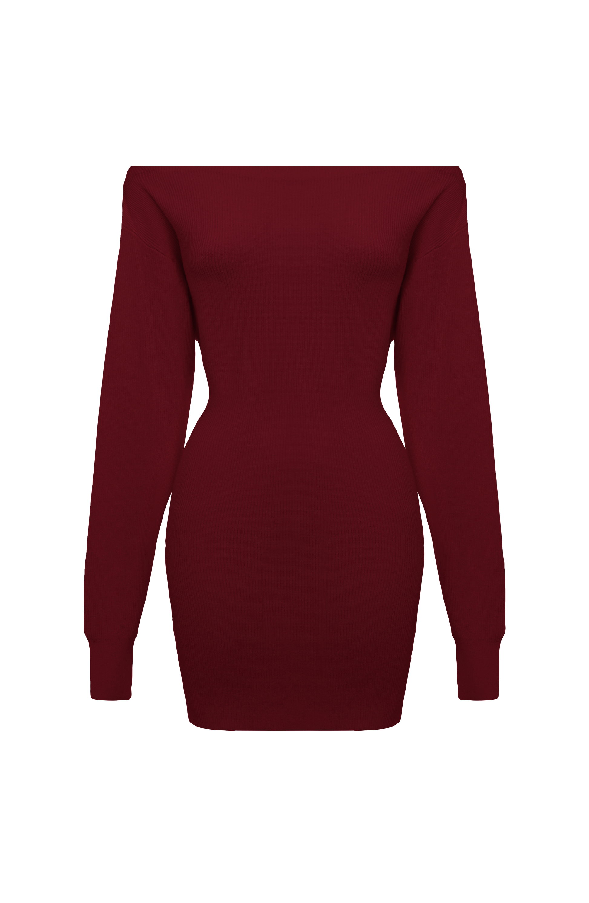 Sawyer Mini Dress - Burgundy