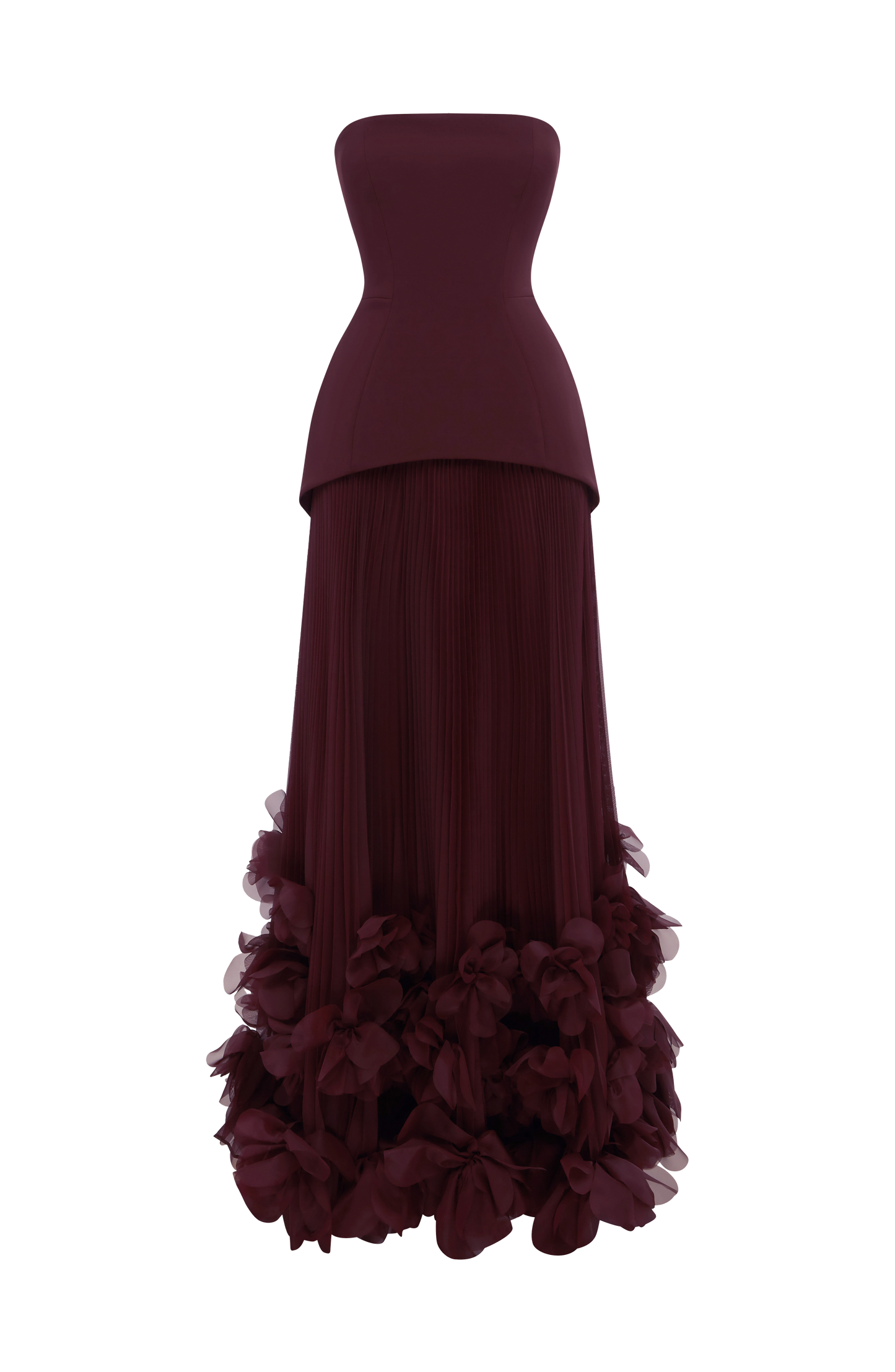 Seraphina Gown - Cherry Lacquer