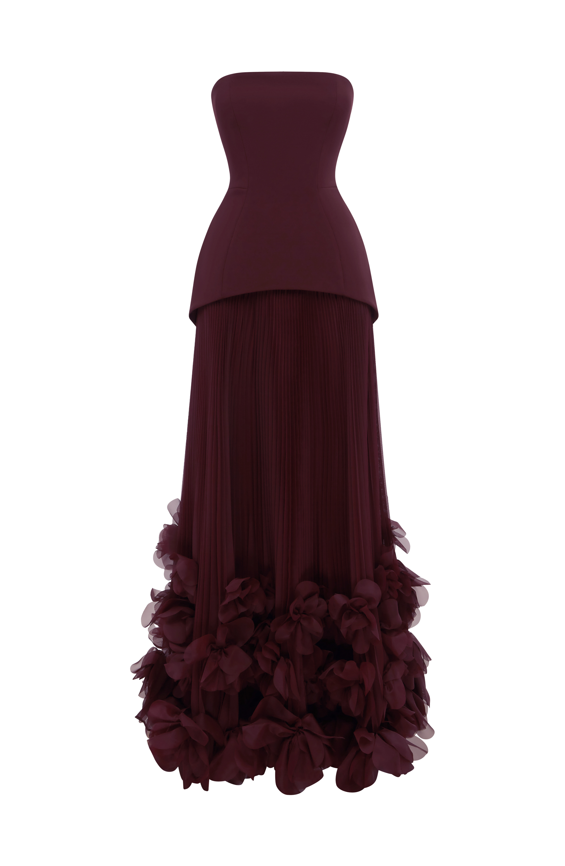 Seraphina Gown - Cherry Lacquer