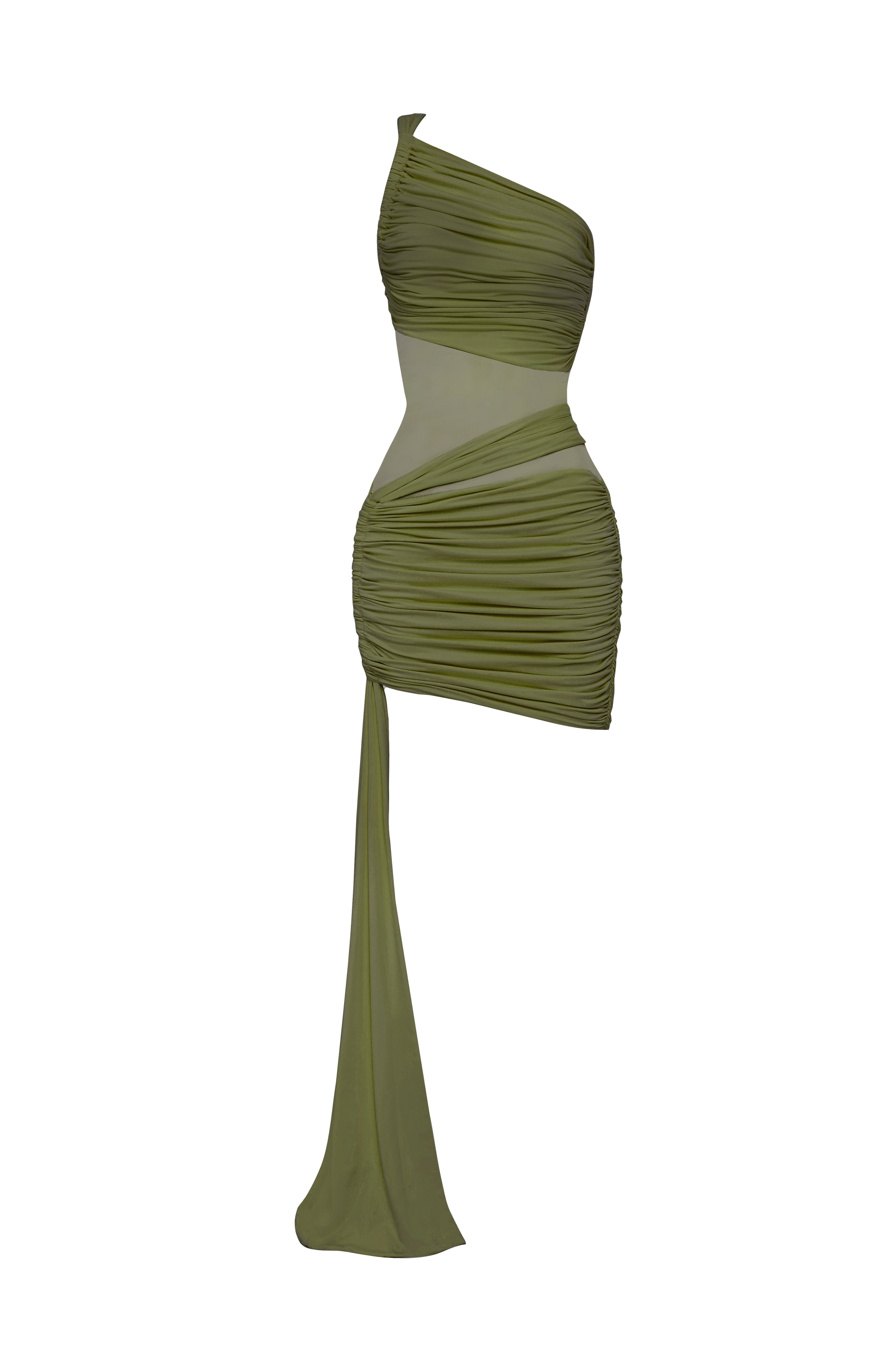 Shazia Mini Dress - Khaki
