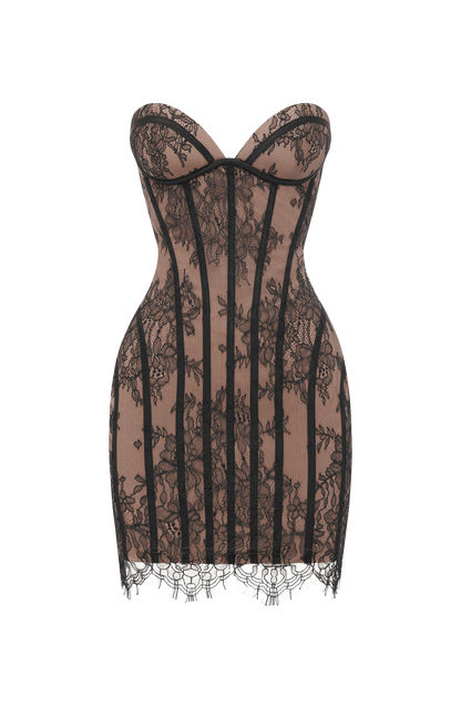 Sian Mini Dress - Black